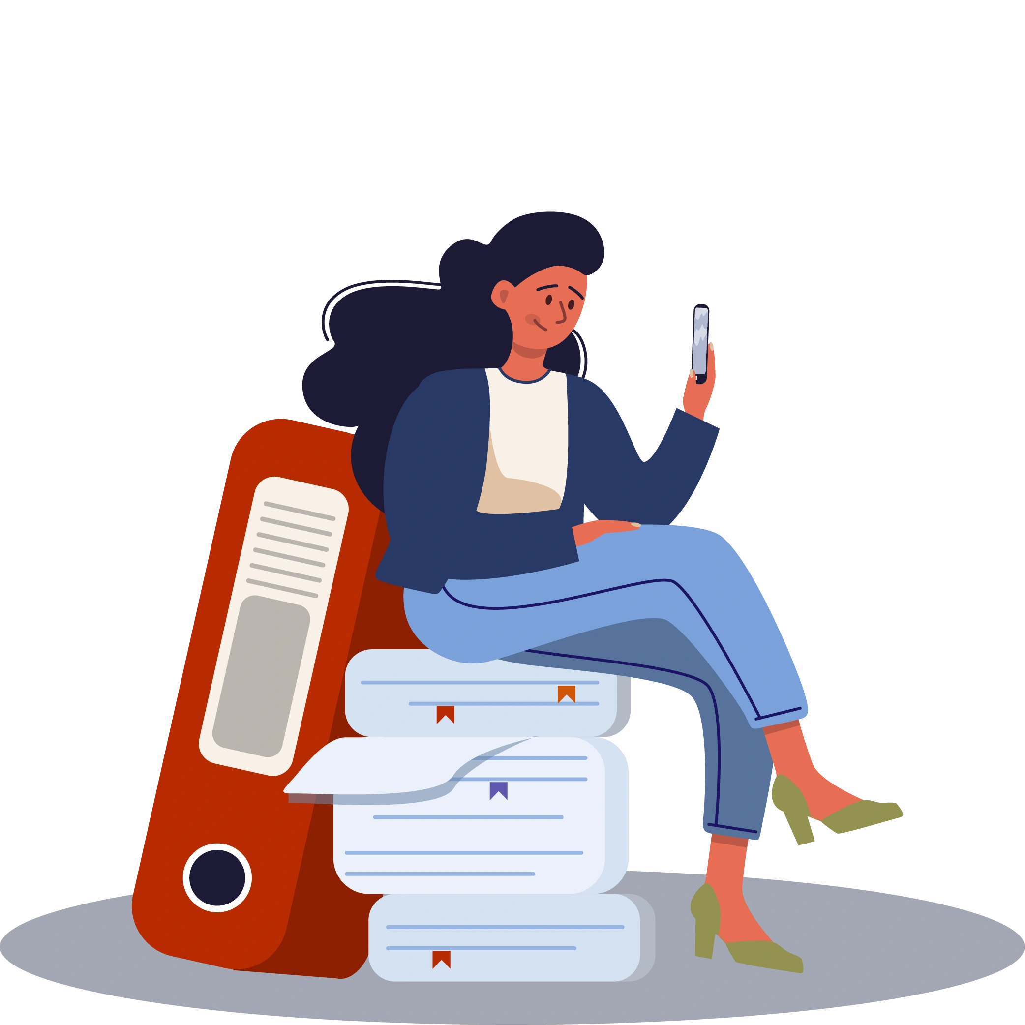 Paperless document icon representing no paperwork required.